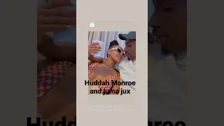 Huddah Monroe and juma jux having fun together #akotheekenya#dianabahati #mungaieve #huddah