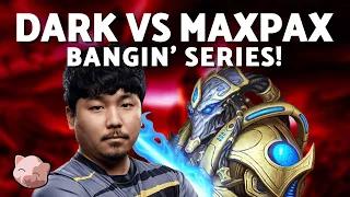 MAXPAX gets Spine Crawler Rushed by DARK in TENSE Series! | $15k Wardi 2023 (Bo5 ZvP) - StarCraft 2