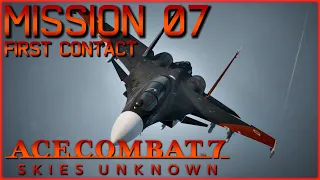 [AC7] Mission 07: First Contact - Trigger Subtitles! Ace Difficulty! S Rank!