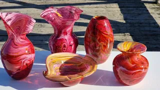 Mediterranean - collection - Original Murano Glass handmade in Venice Italy