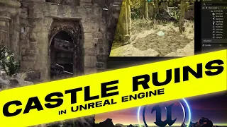 First Unreal Engine 5 Environment - CASTLE RUINS - Praveen Dor