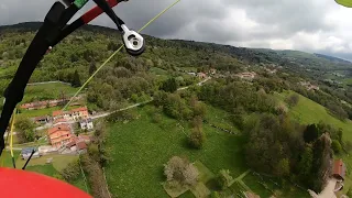 A long long long boring paragliding bombout ))