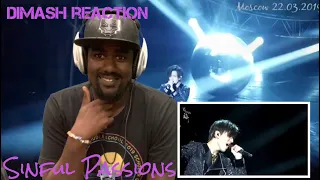 Guitarist Reacts - [Fancam]Sinful Passion - Dimash Kudaibergen (Moscow) REACTION