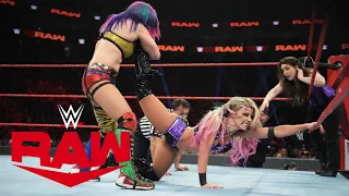 Kabuki Warriors vs Alexa Bliss and Nikki Cross Womans Tag Team Championship WWE Raw