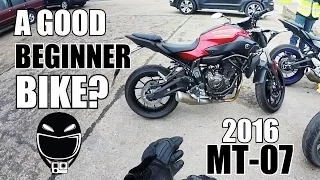 2016 Yamaha MT-07 (FZ-07) Review | A Good Beginner Bike?