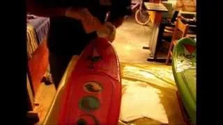 Building a rc Surfboard - Part 12 - Decals / Clear coat -Bro rcSurfer