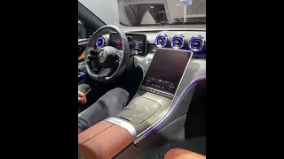 New Mercedes-Benz w206 C-Class INTERIOR