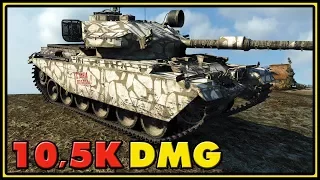 Centurion Action X - 10,5K Dmg - World of Tanks Gameplay