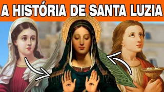 A INCRÍVEL História de Santa Luzia! Protetora dos Olhos