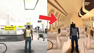 Real airport and luxury plane in GTA San Andreas (how to get to liberty city)