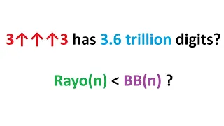 3↑↑↑3 has 3.6 trillion digits? Busy Beaver stronger than Rayo?