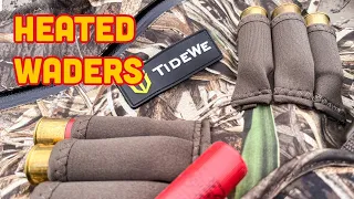 TiDEWE Breathable HEATED Waders!