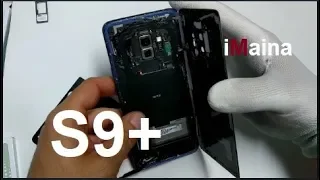 Samsung Galaxy s9 plus sostituzione display vetro lcd touch screen total dissasembly