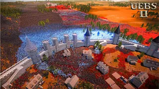 JEDI STAR WARS LAY SIEGE TO WARHAMMER BEAST'S FORTRESS | Ultimate Epic Battle Simulator 2 | UEBS 2