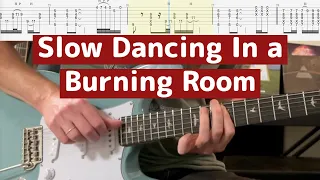 Slow Dancing In a Burning Room - John Mayer (Live - Rock in Rio) | Guitar Tab + Demo