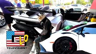 Chief Keef Lamborghini STO at the Carwash