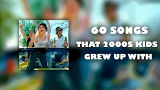 60 SONGS THAT 2000S KIDS GREW UP WITH (+ SPOTIFY PLAYLIST) #2