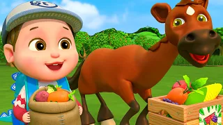 Farmer In The Dell - Holiday On The Farm - Children's Farm Animal Song | Bum Bum Kids Song