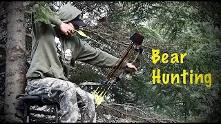 Bow hunting Bears on river