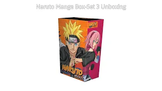 Naruto Manga Box-Set 3 Unboxing (Manga Haul #3)