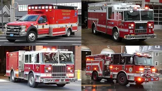 Fire Trucks, Ambulances, and Police Cars Responding Compilation - December 2023/January 2024