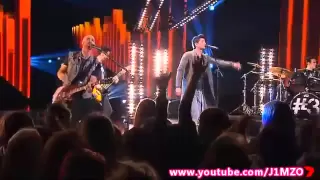 The Script performing live on The X Factor Australia 2012 - Hall Of Fame