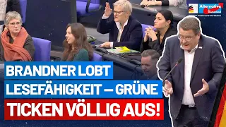 💥 Stephan Brandner lobt Lesefähigkeit grüner Staatssekretärin - Grüne ticken völlig aus! - AfD