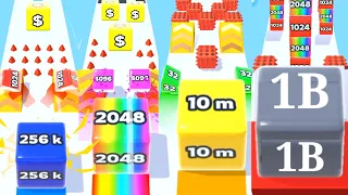 ⛹️ Jelly Run 2048 Game videos Gameplay Walkthrough Mobile Android, iOS All New Update level part 3