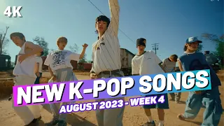 NEW K-POP SONGS | AUGUST 2023 (WEEK 4)