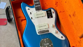 Fender Jazzmaster American Vintage II 1966 Lake Placid Blue 2023