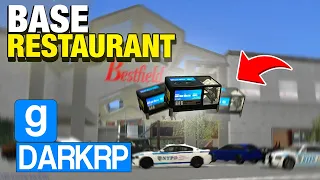 JE CACHE DES PRINTERS AU DESSUS D'UN RESTAURANT ! GMOD DarkRP