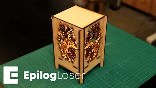 Laser Cutting a 3D Lamp