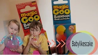 Baby Likes Cake - Episode 98 - Magic Goo Balloon Making Paste