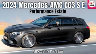 2024 Mercedes AMG C63 S E Performance Estate Wagon