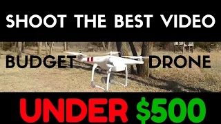 Best Drone Under $500 With Professional Quality Camera | DJI Phantom 3 Standard Review & FAQs Video