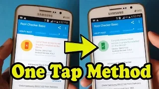 How To ROOT And UNROOT Any Android Phone | ONE TAP METHOD