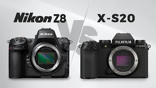 Nikon Z8 vs. Fujifilm X-S20: Hybrid Battle!
