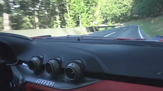 CRAZY Novitec N-Largo Ferrari F12 Ride on Mountain Roads! | Onboard Acceleration Sound