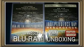 UNBOXING 4K UHD 3D BLU-RAY INDEPENDENCE DAY RESURGENCE