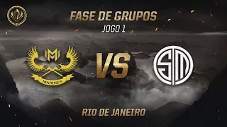 Marines x TSM (Fase de Grupos - Jogo 3 - Dia 1) - MSI 2017