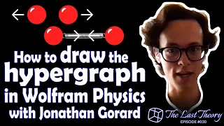 How to draw the hypergraph in Wolfram Physics with Jonathan Gorard - The Last Theory # 030