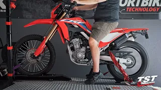 2021+ Honda CRF300L Yoshimura RS-4 Full Exhaust Exhaust & ECU Tune Dyno Numbers