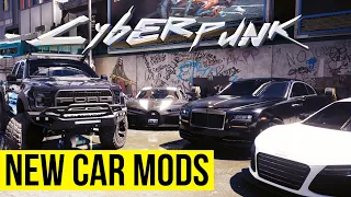 9 Cyberpunk 2077 Car Mods - Bugatti, Rolls Royce, Audi & More!