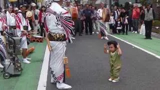 ゆうま君　いなせ連　草加宿場まつり Japanese traditional dance, AWA-ODORI
