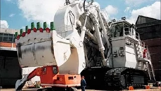 МЕГАМАШИНЫ. САМЫЙ БОЛЬШОЙ  ЭКСКАВАТОР Terex RH400.THE BIGGEST EXCAVATOR IN THE WORLD OF TEREX RH400.