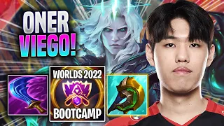 ONER IS SO CRAZY WITH VIEGO! - T1 Oner Plays Viego JUNGLE vs Kha'zix! | Bootcamp 2022