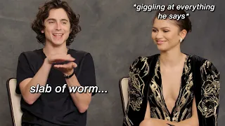 the Dune cast being the funniest cast for 5 minutes