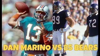 Dan Marino Highlights vs 1985 Chicago Bears