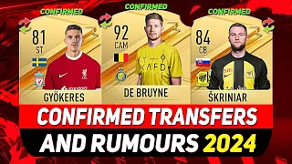 NEW CONFIRMED TRANSFERS & RUMOURS! 💰😳 ft. DE BRUYNE, GYÖKERES, SKRINIAR...etc