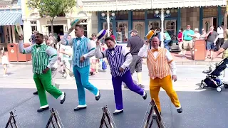 The DAPPER DANS Perform Muskrat Ramble | #waltdisneyworld